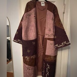 Zara Multicolor Embroidered Jacket